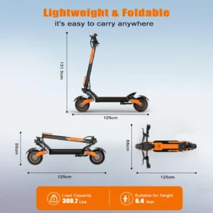 KUGOO LX 10 Pro Electric Scooter|One Touch is All it Takes - Image 11