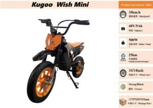 Kugoo Wish Mini Dirt bike For 7 to 10 Years kids - Image 6